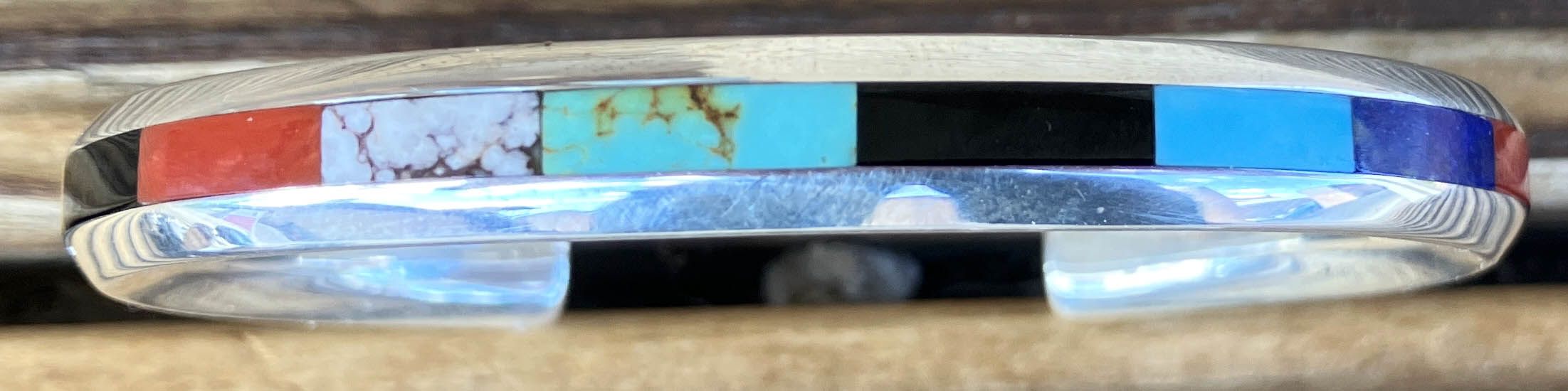 Mike Nathaniel | Navajo Beaded Braclet | Penfield Gallery of Indian Arts | Albuquerque, New Mexico